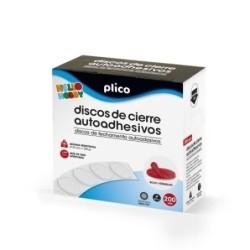 DISCOS CIERRE ADHE.PLICO 20  200 ROJO