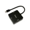 133439 adaptador de cable de vdeo 0 15 m Mini DisplayPort DVI-D + VGA (D-Sub) + HDMI Negro