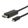Cable USB-C a DisplayPort   M/M  1 8 m
