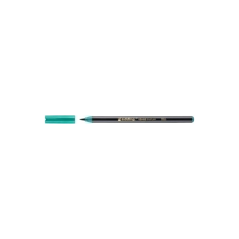 ROTUL.EDDING 1340 BRUSHPEN VERDE - Pack de 10 unidades