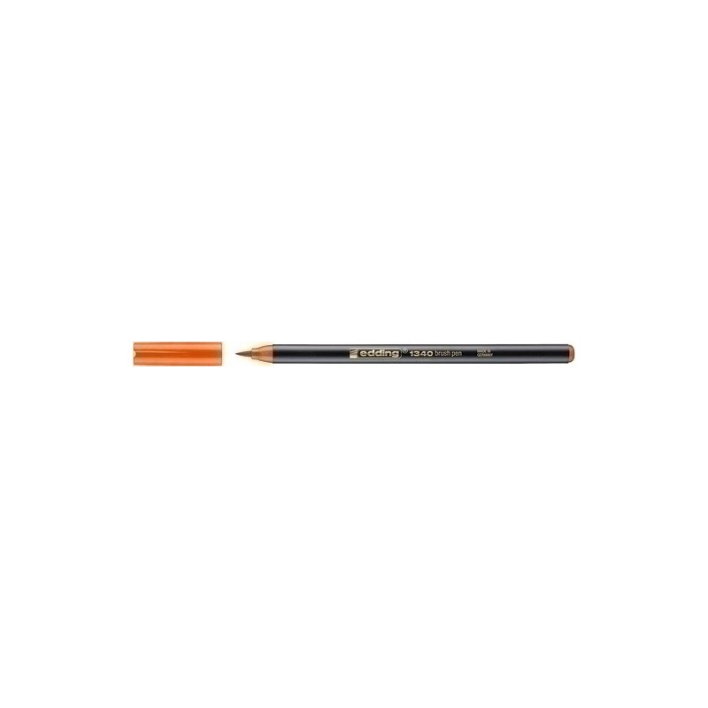 ROTUL.EDDING 1340 BRUSHPEN NARANJA - Pack de 10 unidades