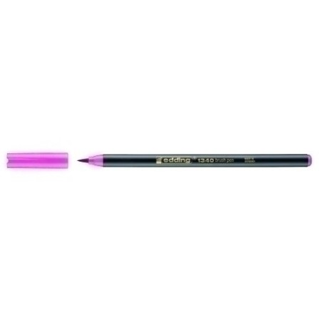 ROTUL.EDDING 1340 BRUSHPEN ROSA - Pack de 10 unidades