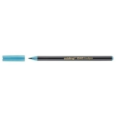 ROTUL.EDDING 1340 BRUSHPEN TURQUESA - Pack de 10 unidades