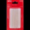 APLI BARRAS ADHESIVAS PARA PISTOLA DE SILICONA CALIENTE 11MM X 10CM 10U