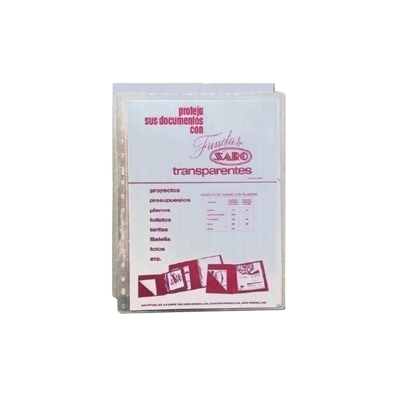 FUNDA MULT.SARO PVC 100 F 16 TL. P/100