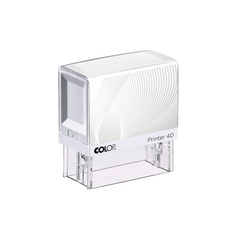 COLOP PRINTER 40 G7 23X59MM BLANCO/AZUL