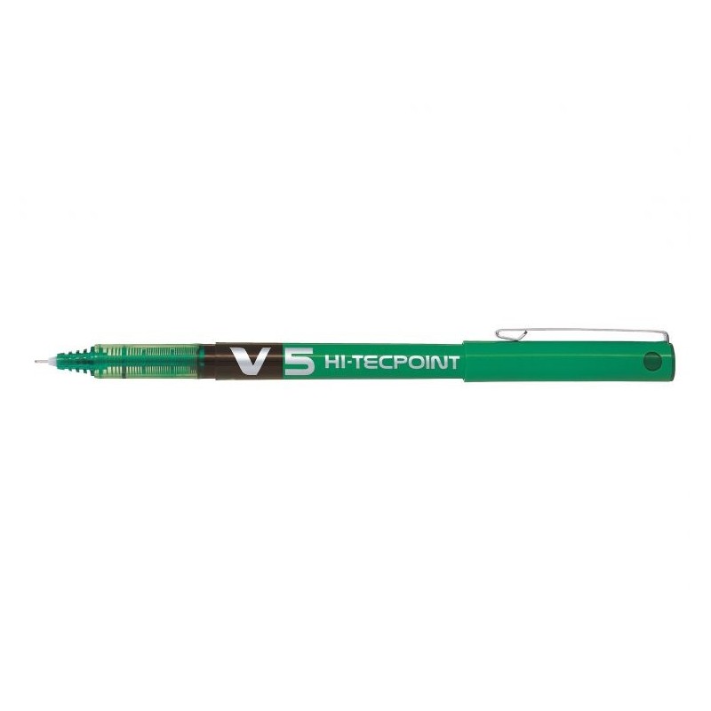 Hi-Tecpoint V5 Verde Bolgrafo 1 pieza(s)