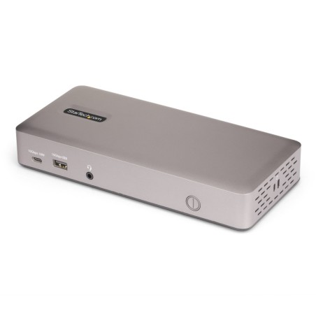 Docking Station USB4 para 3 Monitores 4K60 HDMI o DisplayPort - Dock USB Tipo C - Hub USB de 6 Puertos - Red Ethernet de 2 5GbE 
