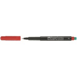 Multimark marcador permanente Rojo 1 pieza(s)