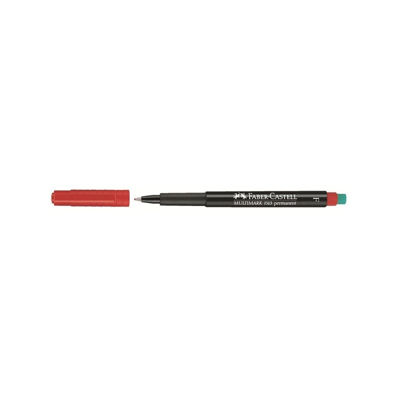Multimark marcador permanente Rojo 1 pieza(s)
