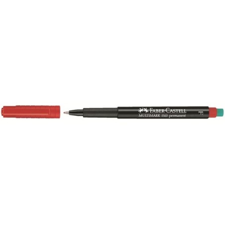 Multimark marcador permanente Rojo 1 pieza(s)