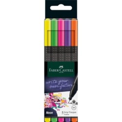151603 rotulador de punta fina Fino Verde claro  Naranja  Rosa  Violeta  Amarillo 5 pieza(s)