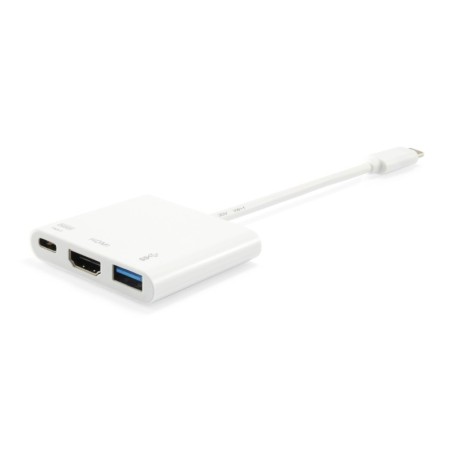 Adaptador USB-C a HDMI   USB-A  60W USB PD