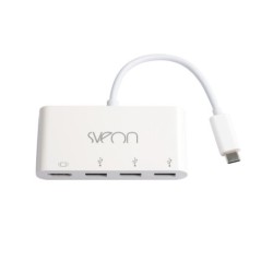 SCT502 base para porttil y replicador de puertos USB 3.2 Gen 1 (3.1 Gen 1) Type-C Blanco