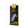 A-CM-COMBO5-04 base para porttil y replicador de puertos Almbrico USB 3.2 Gen 1 (3.1 Gen 1) Type-C Plata