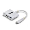 Dock Hub Multipuertos USB Tipo C a HDMI - Adaptador Multipuertos USB-C a HDMI - Carga de 140W - Hub Ladrn USB de 5Gbps - HDMI 4K