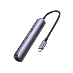 10919 base para porttil y replicador de puertos Almbrico USB 3.2 Gen 1 (3.1 Gen 1) Type-C Gris