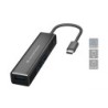 DONN08B base para porttil y replicador de puertos USB 3.2 Gen 1 (3.1 Gen 1) Type-C Negro