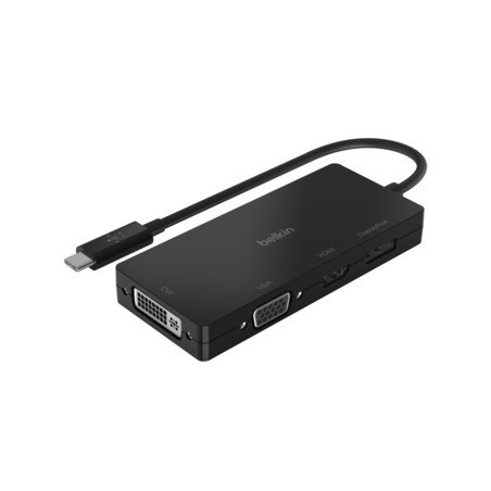 AVC003BTBK base para porttil y replicador de puertos Almbrico USB 3.2 Gen 1 (3.1 Gen 1) Type-C Negro