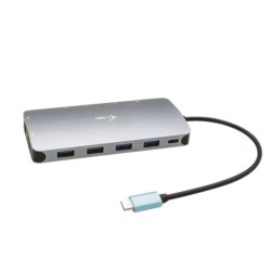 Metal USB-C Nano 3x Display Docking Station + Power Delivery 100 W