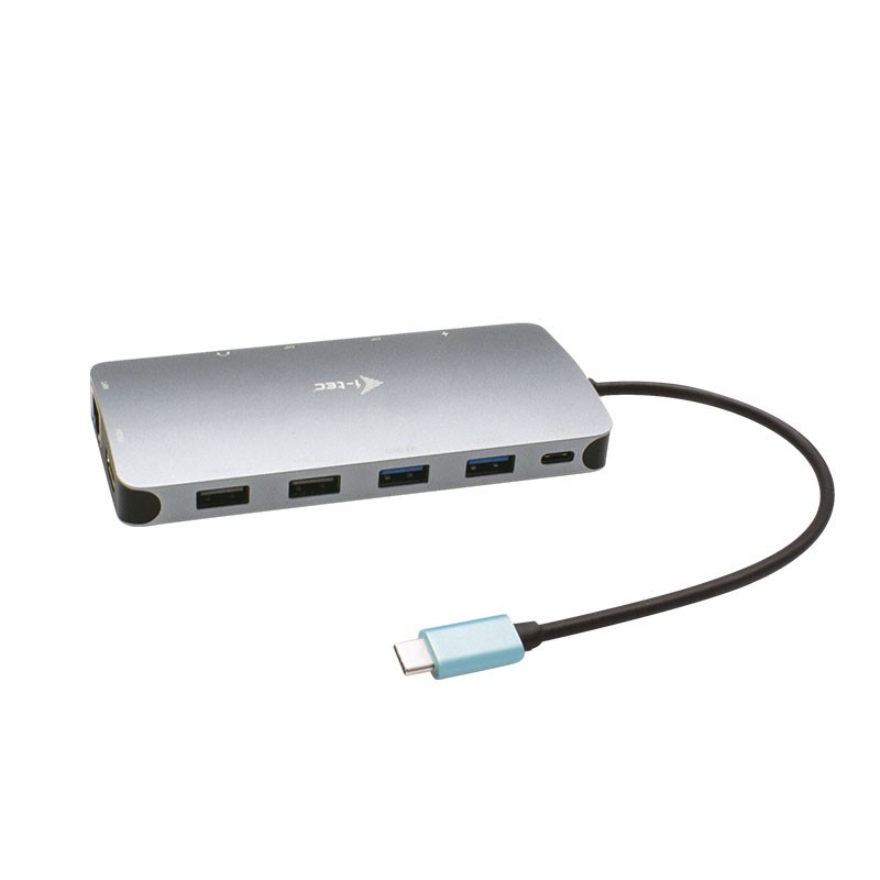 Metal USB-C Nano 3x Display Docking Station + Power Delivery 100 W