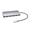 Metal USB-C Nano 3x Display Docking Station + Power Delivery 100 W