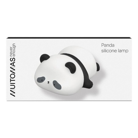 SILLAMPPANDAC lmpara de mesa 1 5 W Blanco  Negro