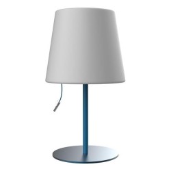 DREAMLAMPBL lmpara de mesa Azul  Blanco