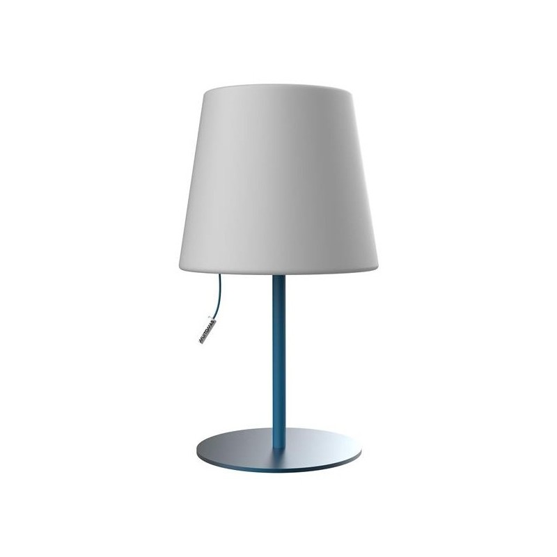 DREAMLAMPBL lmpara de mesa Azul  Blanco