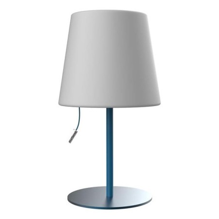 DREAMLAMPBL lmpara de mesa Azul  Blanco