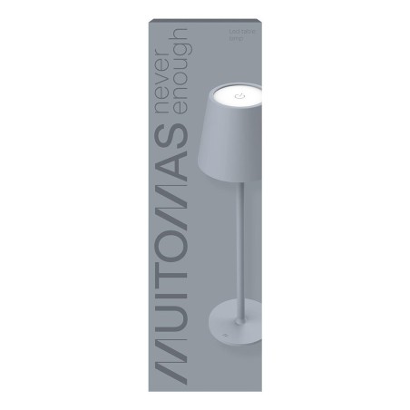 TABLELAMPGR lmpara de mesa LED Gris