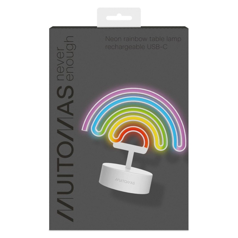 NEONRAINBOWC lmpara de mesa Neon F Blanco