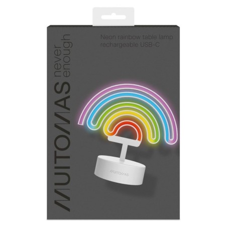 NEONRAINBOWC lmpara de mesa Neon F Blanco
