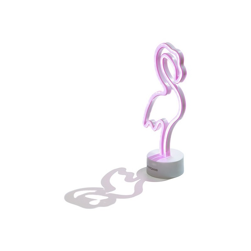 NEONTFLAMINGO lmpara de mesa Bombilla(s) no reemplazable(s) Neon Blanco