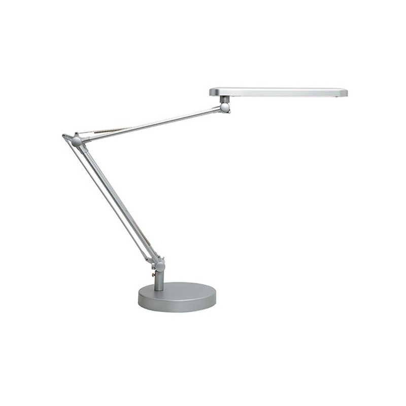 Mambo lmpara de mesa 6 5 W LED Gris  Metlico