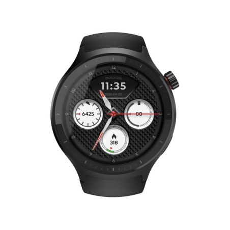 Moto Watch 3 63 cm (1.43") OLED 47 mm Digital Pantalla tctil Negro GPS (satlite)