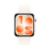 WATCH Fit 5 4 62 cm (1.82") AMOLED 42.9 mm Digital 480 x 408 Pixeles Pantalla tctil Plata GPS (satlite)