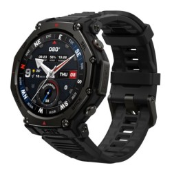 T-rex 3 Pro 3 35 cm (1.32") AMOLED 44 mm Digital 466 x 466 Pixeles Pantalla tctil Negro Wifi GPS (satlite)