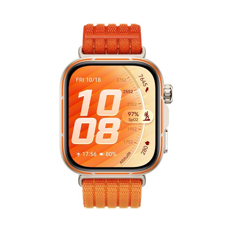 WATCH Fit 5 Pro 4 88 cm (1.92") AMOLED 44.5 mm Digital 480 x 408 Pixeles Pantalla tctil Oro GPS (satlite)