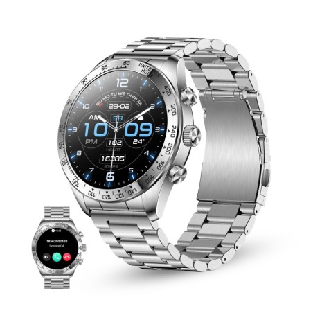 Smartwatch Elite  Pantalla AMOLED 1.43"  Autonoma 7 das  IP67  Modo deporte y salud  Llamadas  Plateado