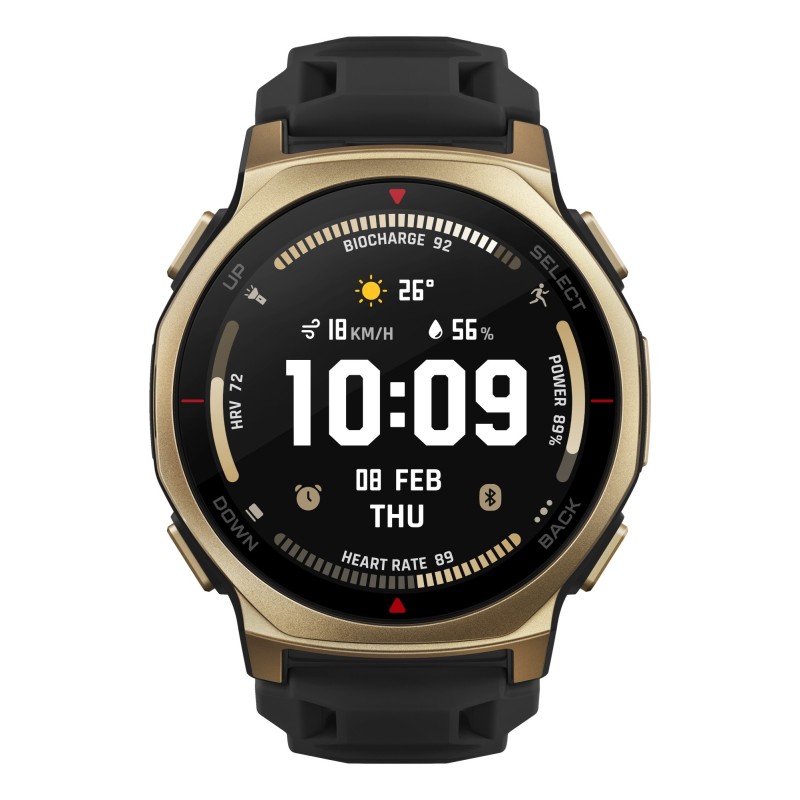 T-rex 3 Pro 3 35 cm (1.32") AMOLED 44 mm Digital 466 x 466 Pixeles Pantalla tctil Oro Wifi GPS (satlite)