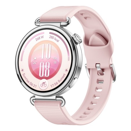 WATCH GT 7 41mm 3 35 cm (1.32") AMOLED Digital 466 x 466 Pixeles Pantalla tctil Rosa  Plata Wifi GPS (satlite)