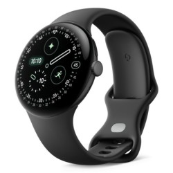 Pixel Watch 4 AMOLED 45 mm Digital Pantalla tctil Negro Wifi GPS (satlite)