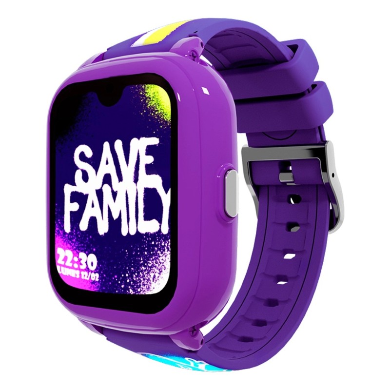 Iconic Plus 2 4 52 cm (1.78") 40 mm Digital Pantalla tctil 4G Violeta Wifi GPS (satlite)