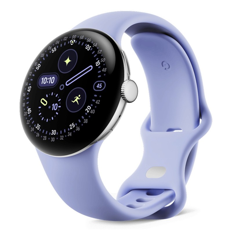Pixel Watch 4 AMOLED 41 mm Digital Pantalla tctil Plata Wifi GPS (satlite)