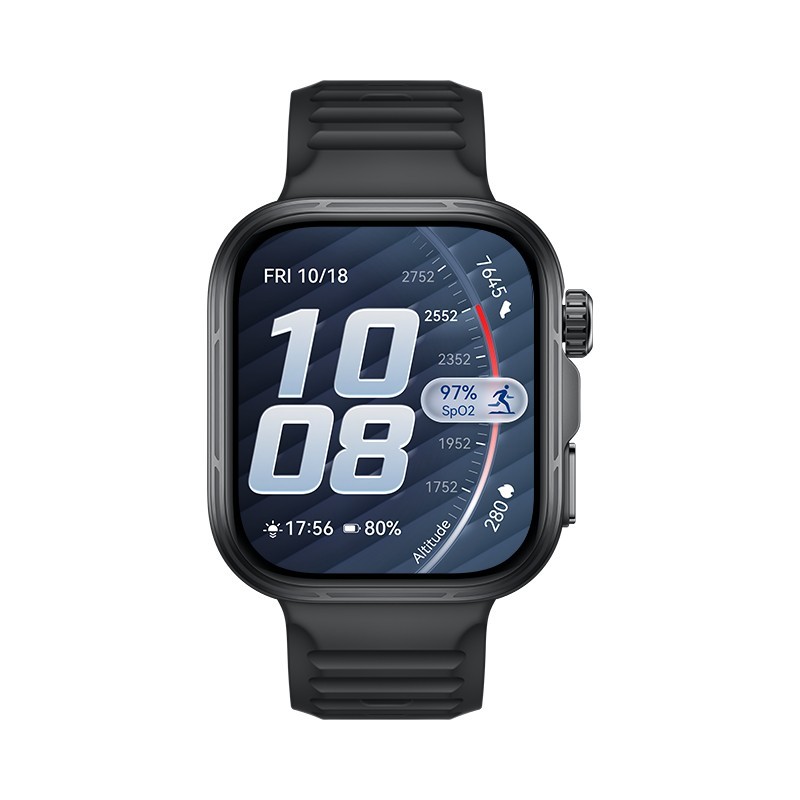 WATCH Fit 5 Pro 4 88 cm (1.92") AMOLED 44.5 mm Digital 480 x 408 Pixeles Pantalla tctil Negro GPS (satlite)