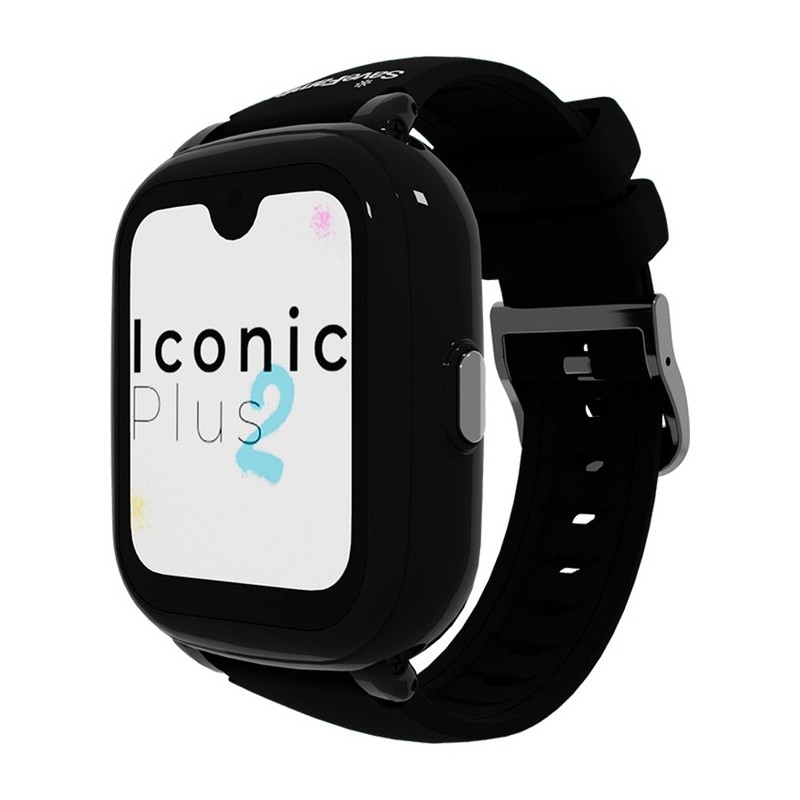 Iconic Plus 2 4 52 cm (1.78") 40 mm Digital Pantalla tctil 4G Negro Wifi GPS (satlite)
