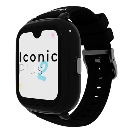 Iconic Plus 2 4 52 cm (1.78") 40 mm Digital Pantalla tctil 4G Negro Wifi GPS (satlite)