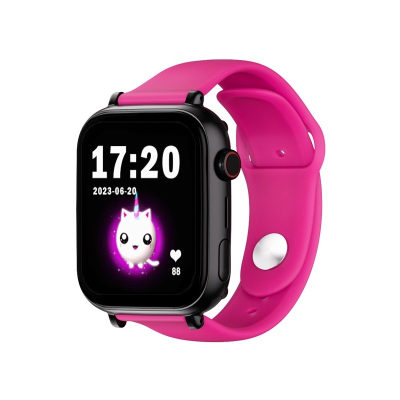 Save Family PLUS SmartWatch con GPS y llamada Negro Correa silicona Lollipop Fusia NO INCLUYE SIM