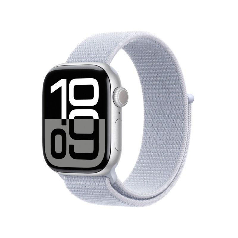 Watch Series 10 OLED 42 mm Digital 374 x 446 Pixeles Pantalla tctil 4G Plata Wifi GPS (satlite)